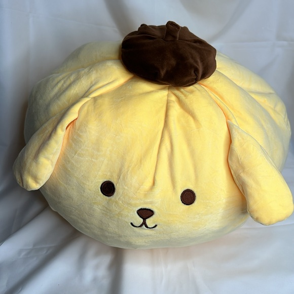 Pompompurin SOFT Plush Pillow 23" x 14" x 14" by Sanrio - Picture 11 of 11